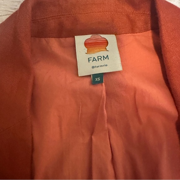 Farm Rio Linen Blazer - Picture 3 of 6
